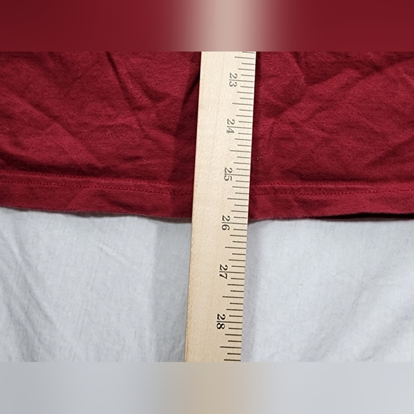 NFL TEAM APPAREL ADULT WASHINGTON REDSKINS T-SHIRT SIZE XL COTTON BURGUNDY GOLD - Picture 4 of 6